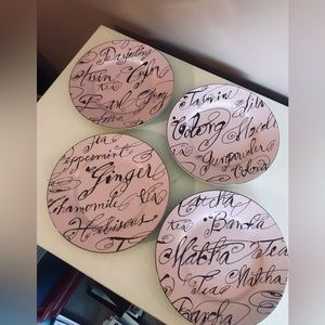 NIB Rosanna Dessert Plates, Set of 4